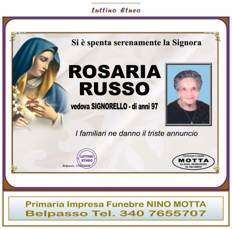 Rosaria Russo