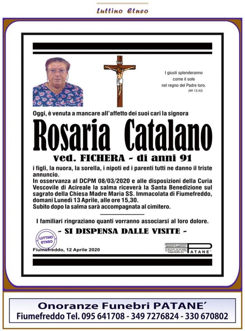 Rosaria Catalano