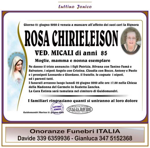 Rosa Chirieleison