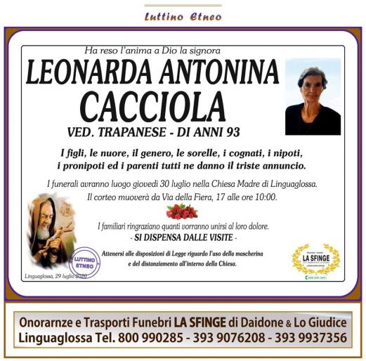 Leonarda Antonina Cacciola