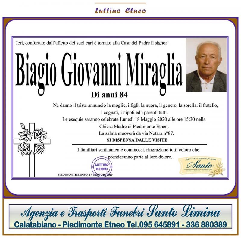 Biagio Giovanni Miraglia