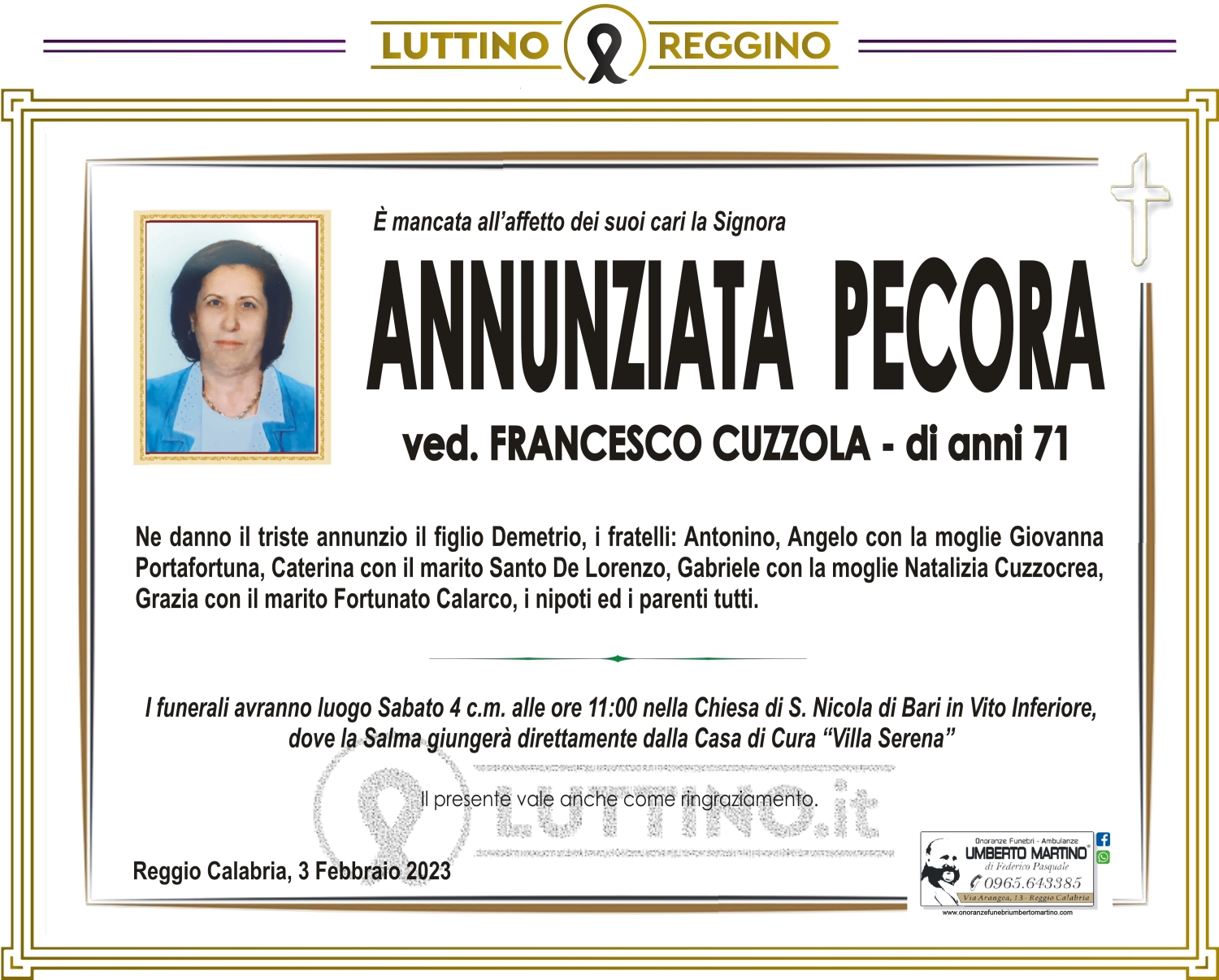 Annunziata Pecora