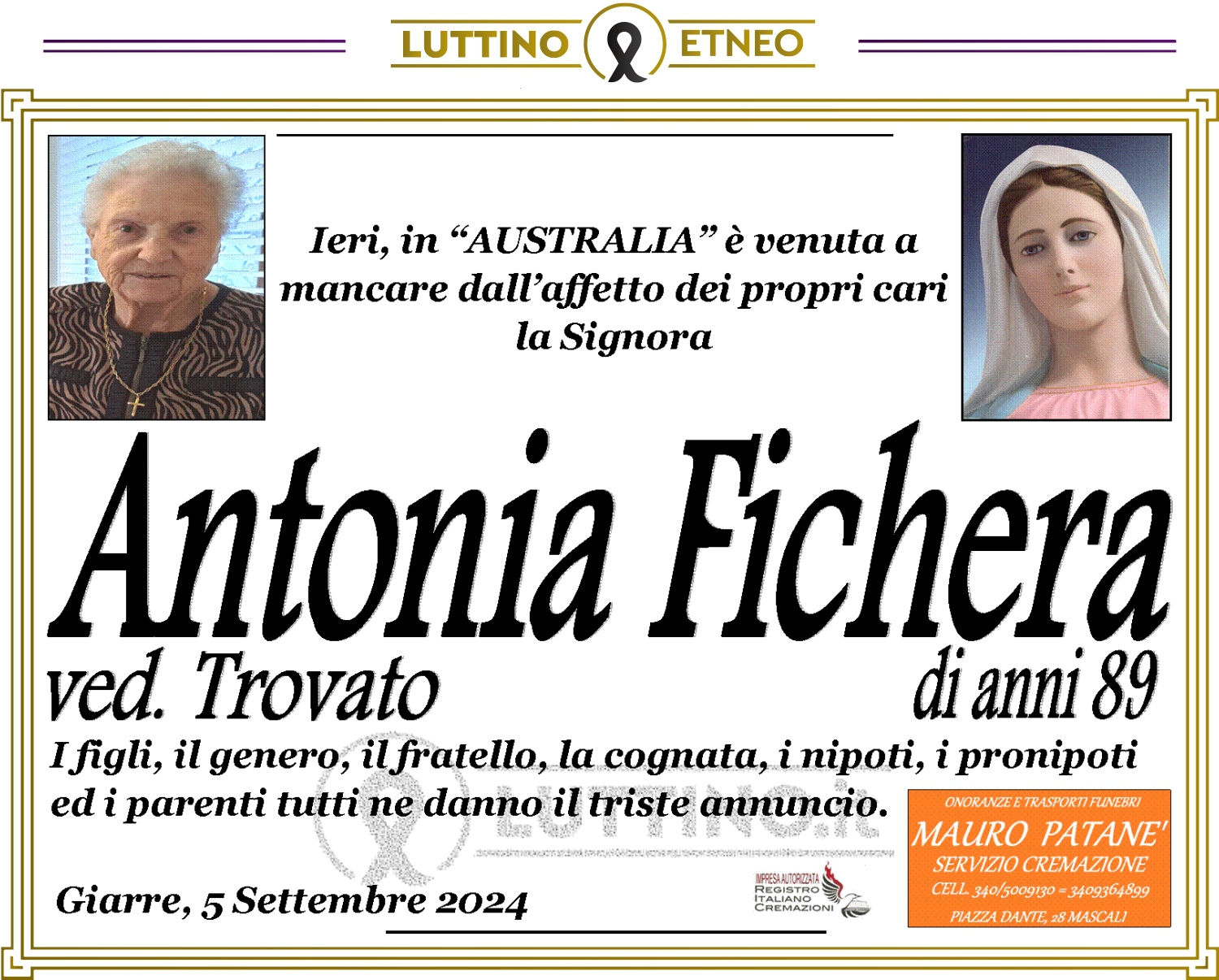 Antonia Fichera