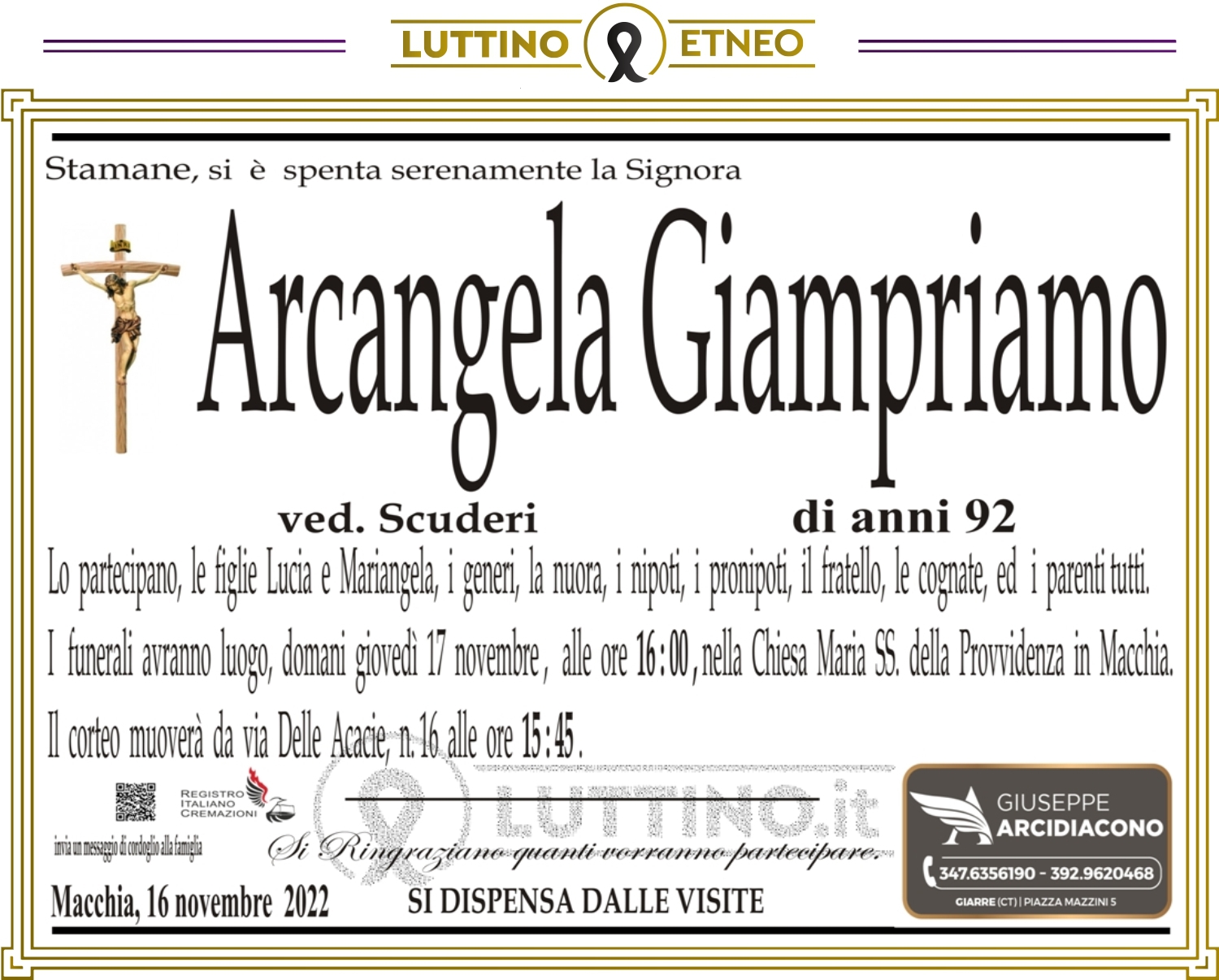 Arcangela Giampriamo