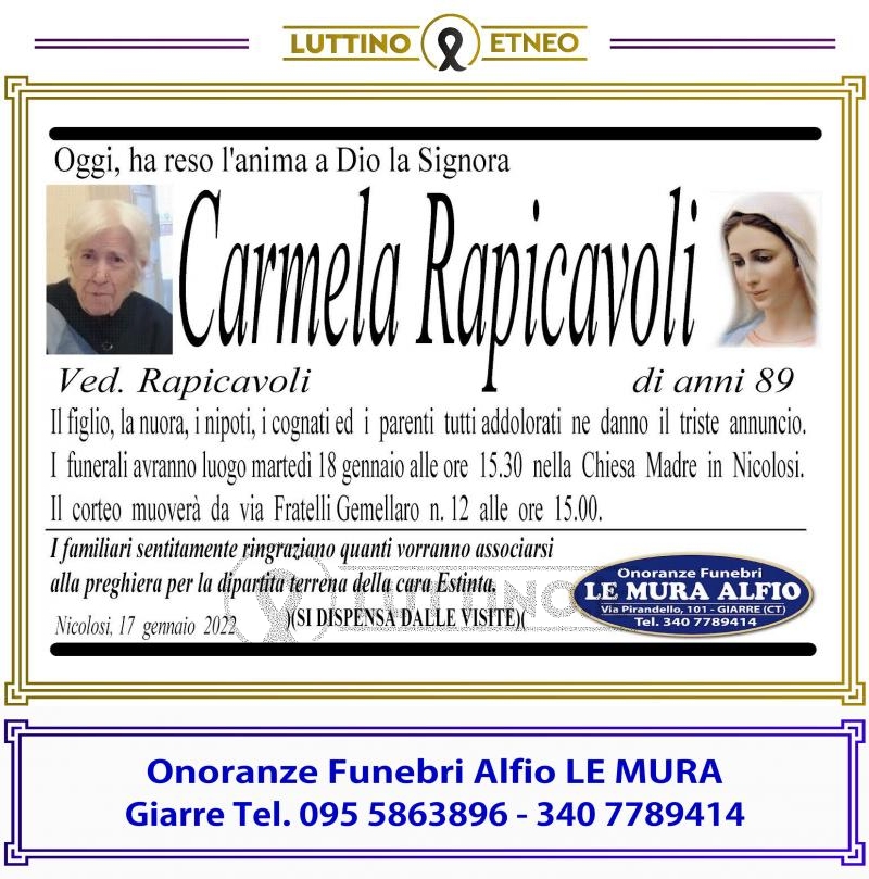 Carmela Rapicavoli