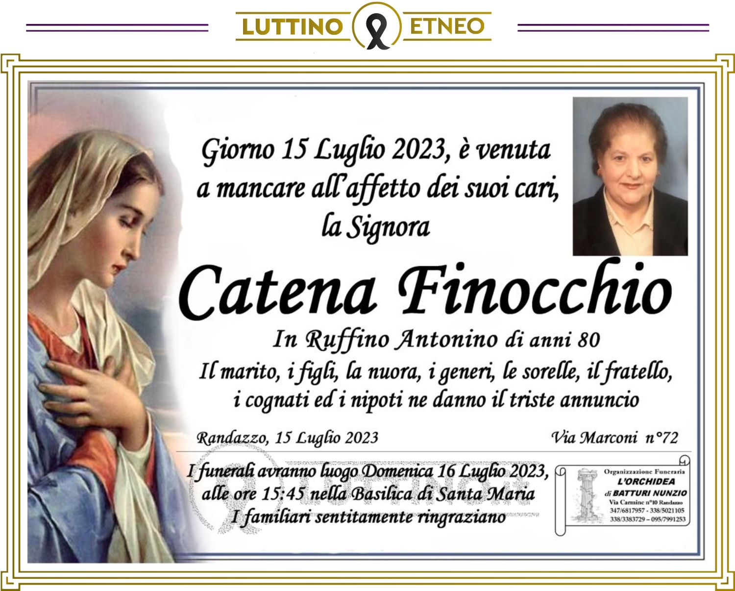 Catena Finocchio