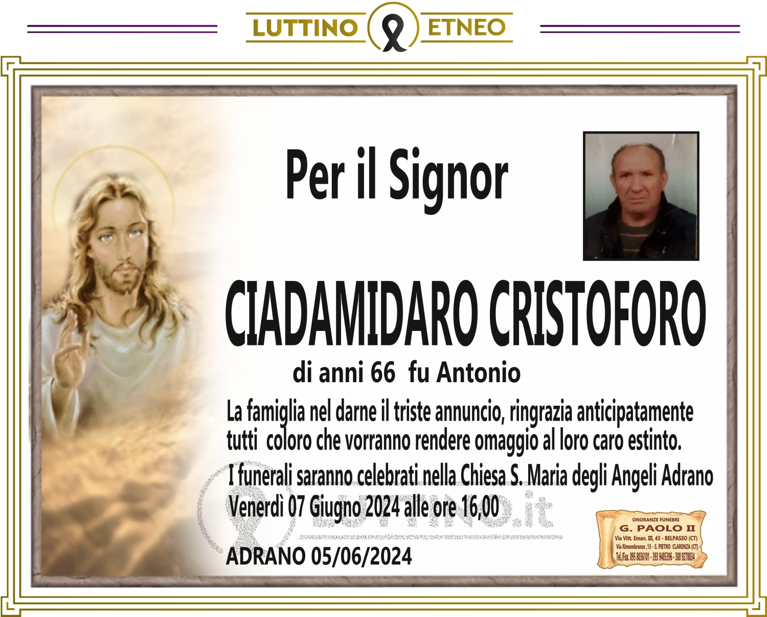 Cristoforo Ciadamidaro