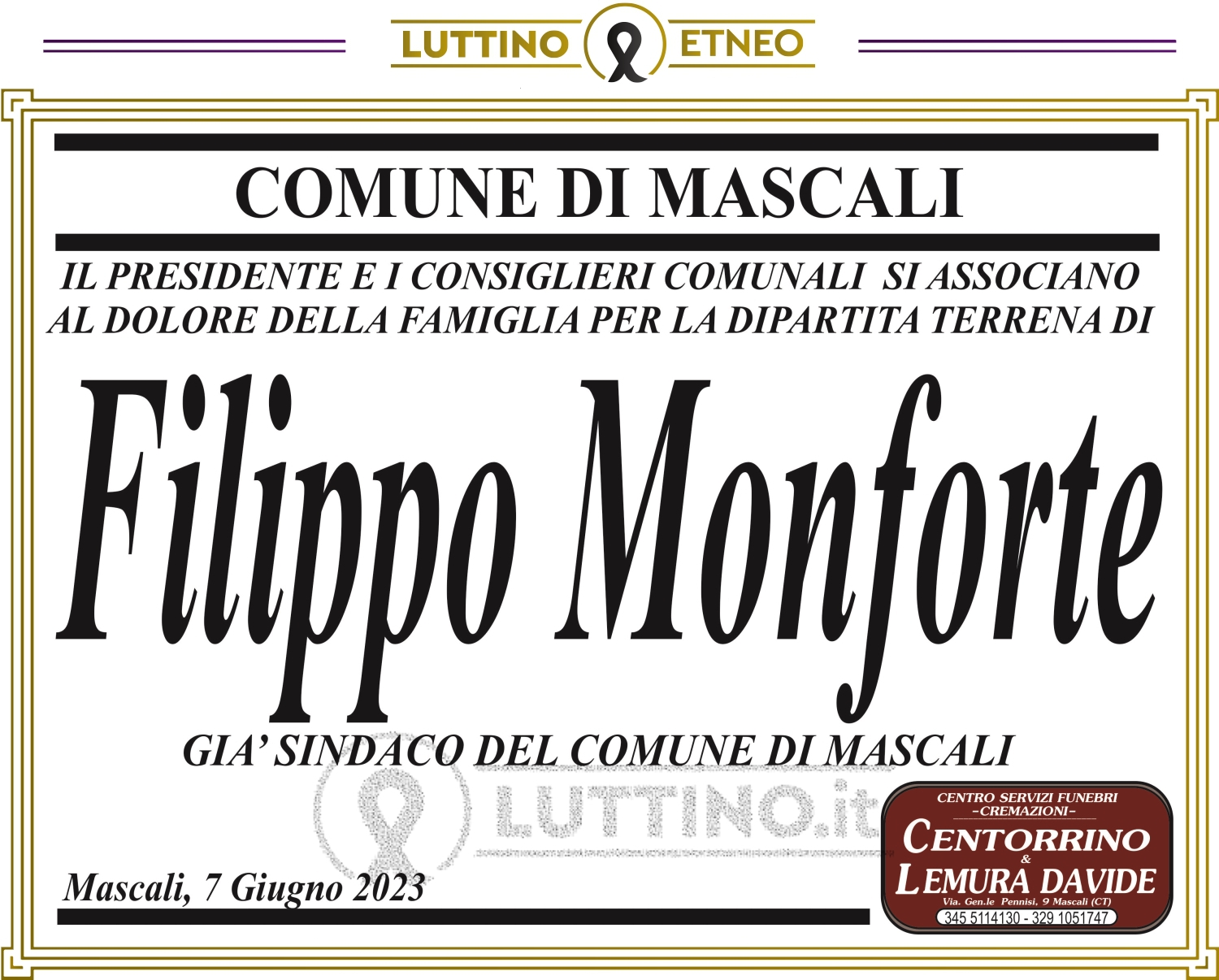 Filippo Monforte