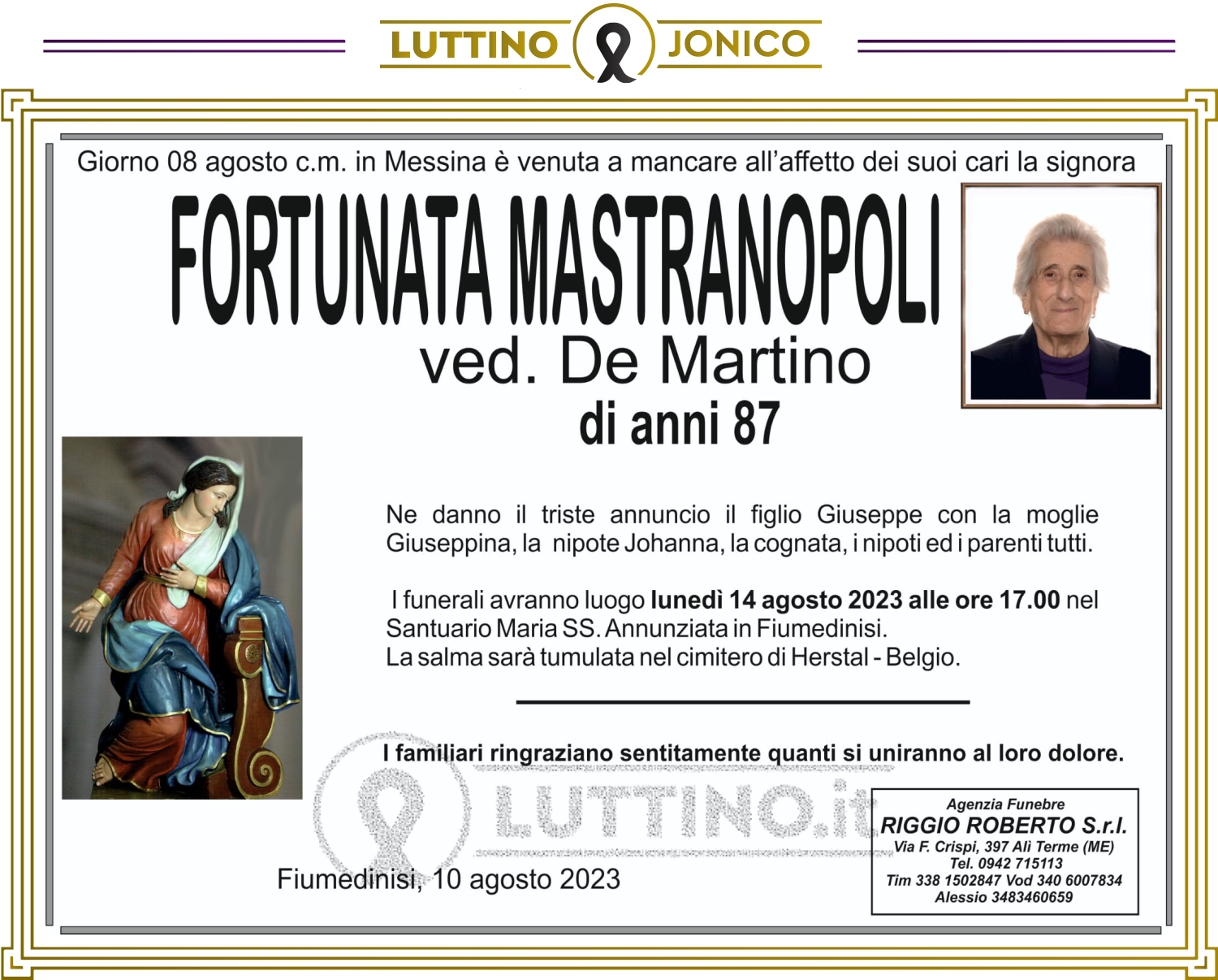 Fortunata Mastranopoli