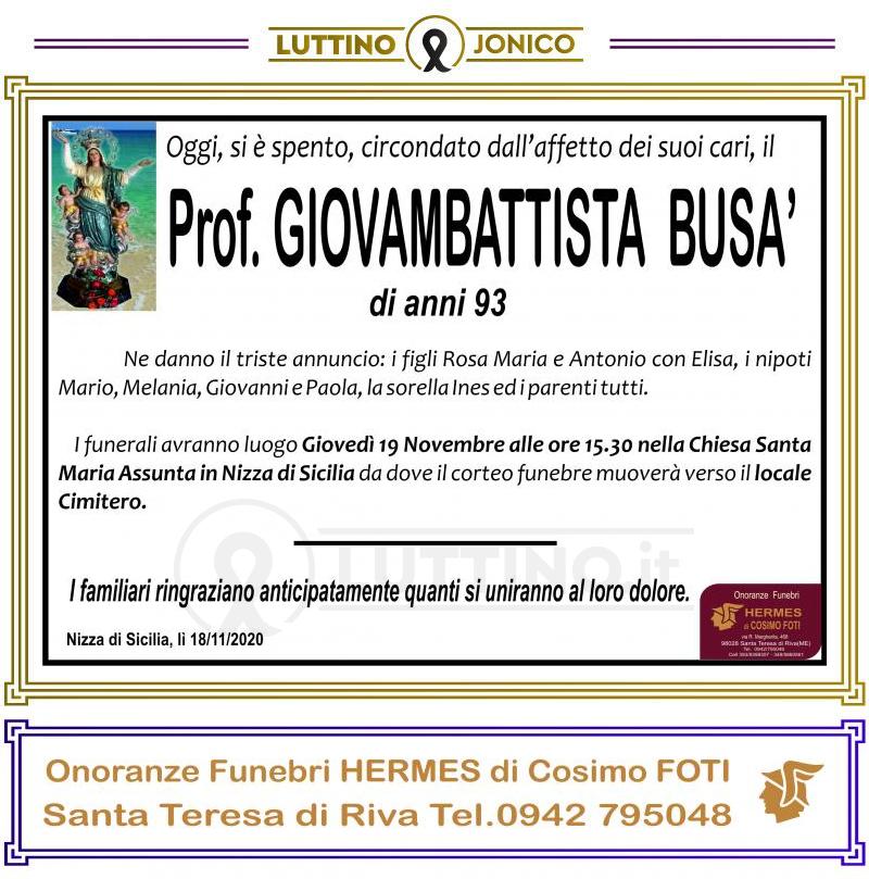 Giovambattista Busà