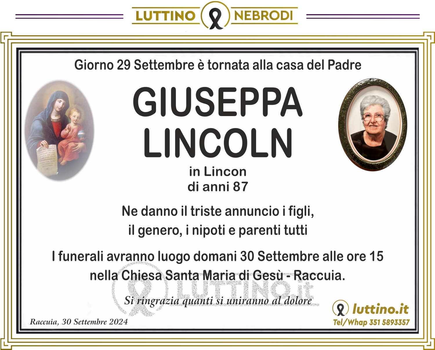 Giuseppa Lincoln