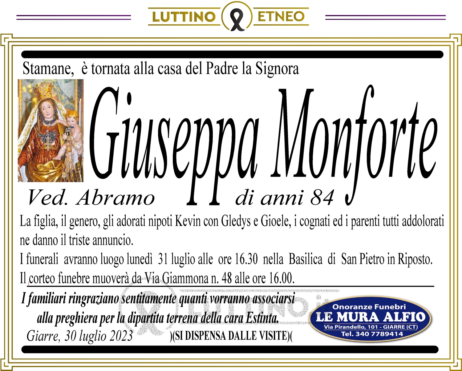 Giuseppa Monforte