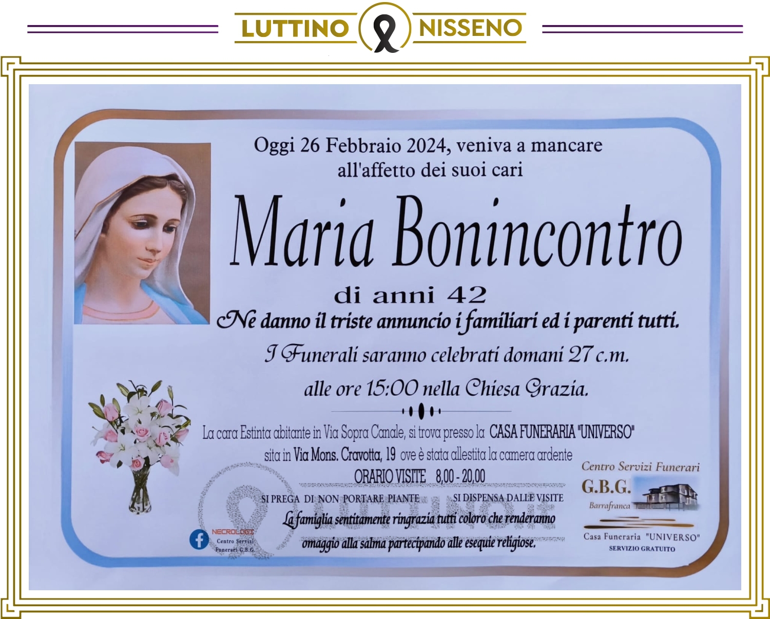 Maria Bonincontro