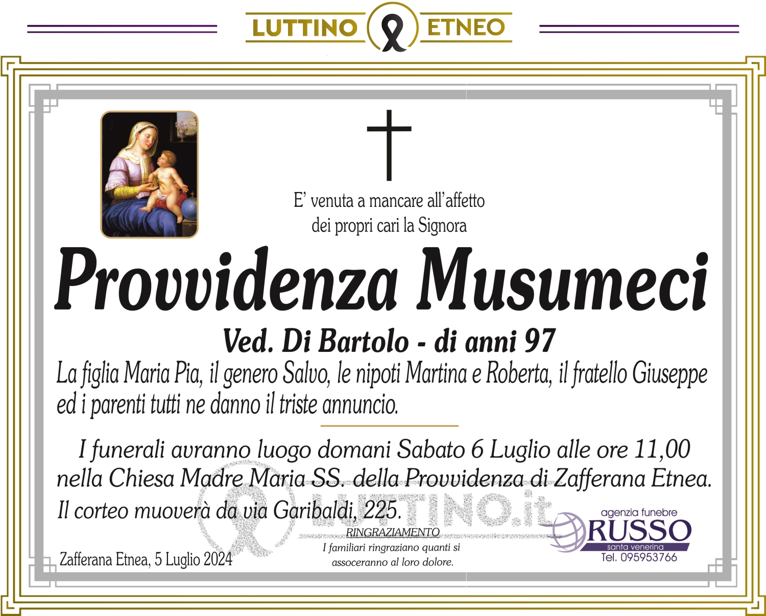 Provvidenza Musumeci