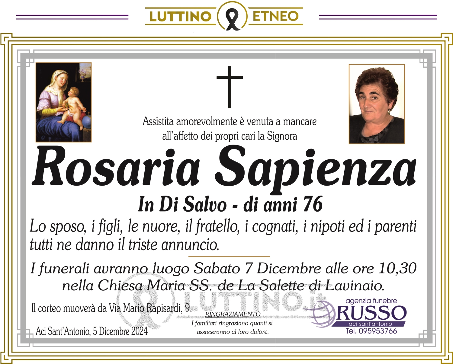 Rosaria Sapienza