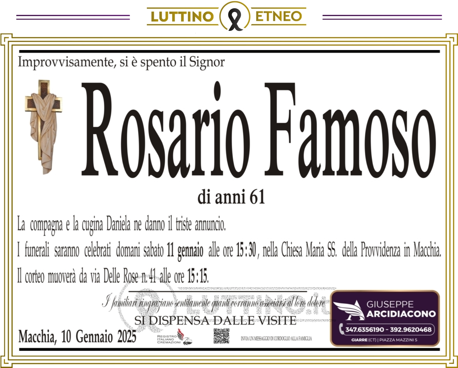 Rosario Famoso