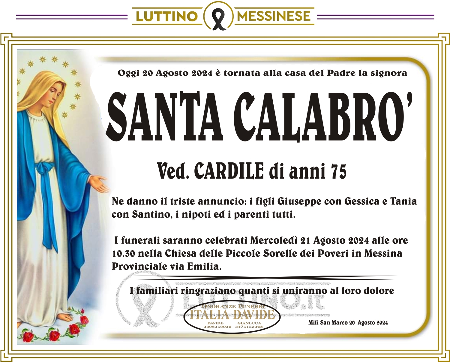 Santa Calabrò