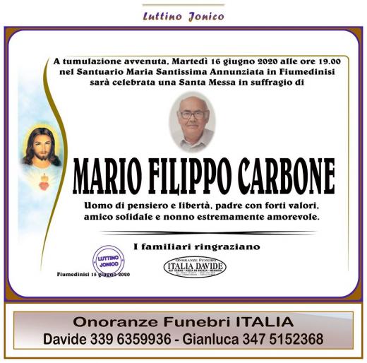 Mario Filippo Carbone