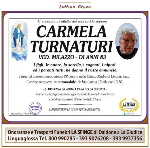 Carmela Turnaturi