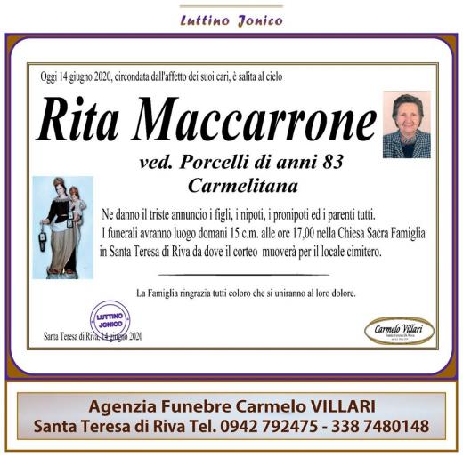 Rita  Maccarrone 