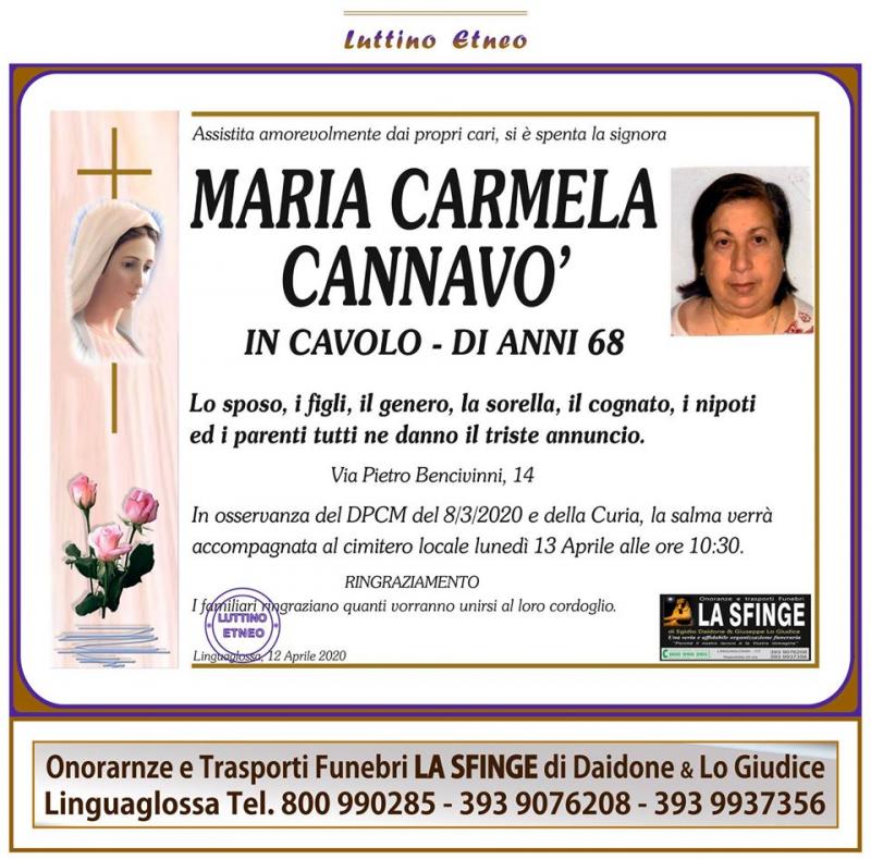 Maria Carmela Cannavò