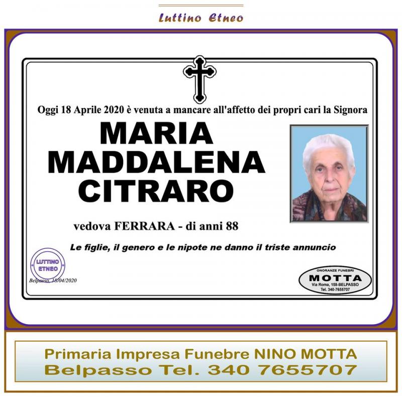 Maria Maddalena Citraro